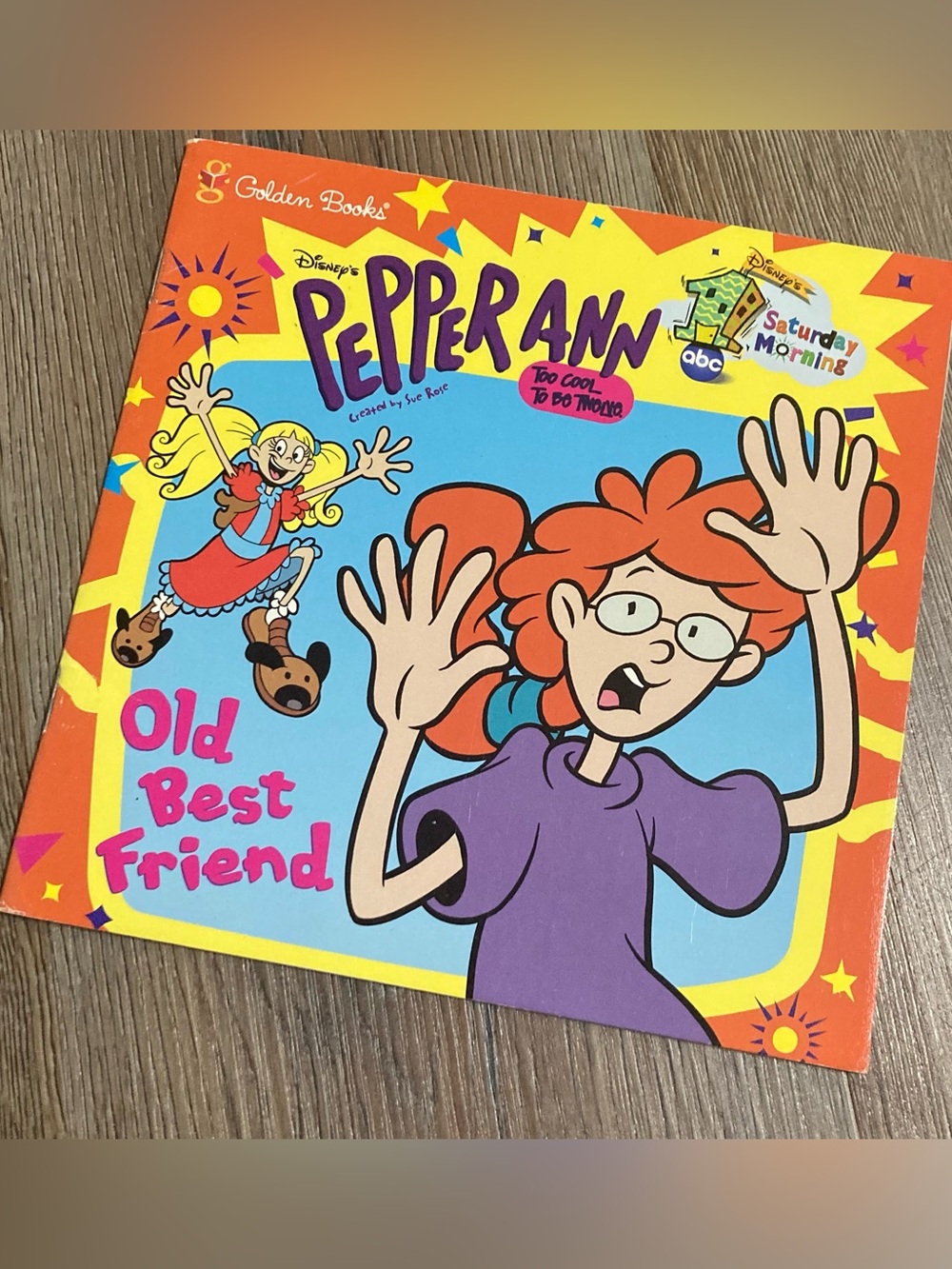 💎 Disney Pepper Ann Old Best Friend Illustrated Children's Book